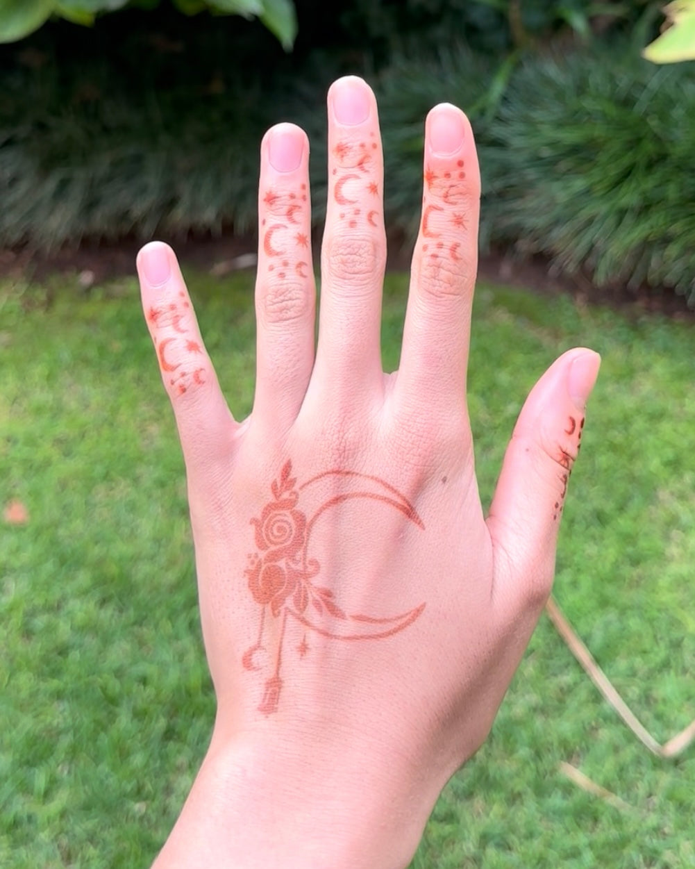 Henna Stencil #05